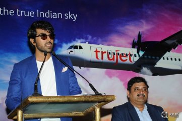 Ram Charan TruJet Airways Press Meet